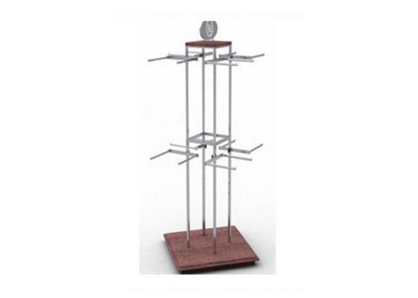 Buy cheap Clothing Store Gondola Display Stands With Steel Hanging Bars 1000 * 1000 * 2400MM from wholesalers