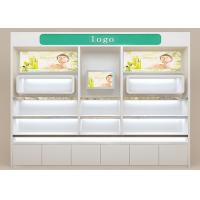 Buy cheap Eco Friendly Wooden Cosmetic Store Furniture Stable Structure For Terminal product