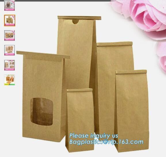 Buy cheap Brown Kraft Paper Bags Recyclable Gift Jewelry Food Bread Candy Packaging Shopping Party Bags For Boutique, bagease pac from wholesalers