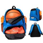 Waterproof Polyester Basketball Bag Backpack With Shoe Compartment