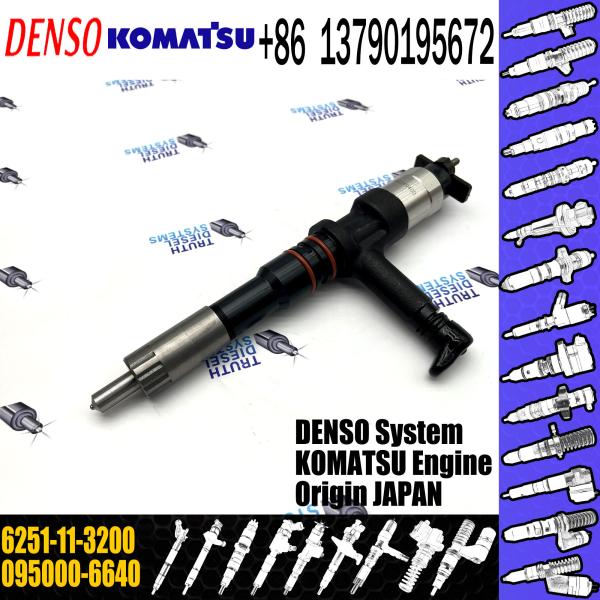 Denso fuel injector 095000-6640 6251-11-3200 with stock available and fast