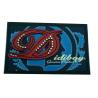 Buy cheap Brown stamped heat burned metal pin logo suede Leather Patches for jeans from wholesalers