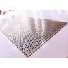 Buy cheap 2mm Hole 4mm Pitch Perforated Sheet Metal 4x8 For Hotel Hall from wholesalers