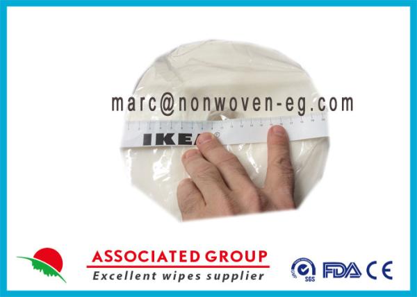 Buy cheap Restaurants Clean Hand Wipes / Natural Hand Wipes For Babies Spunlace from wholesalers