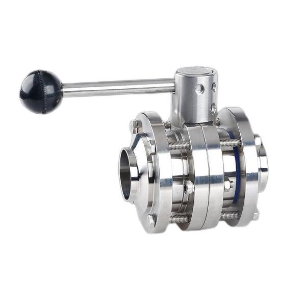 Buy cheap 1''-8'' Stainless Steel 301/304/316 Welding Butterfly Valve for Sanitary Flow Control from wholesalers