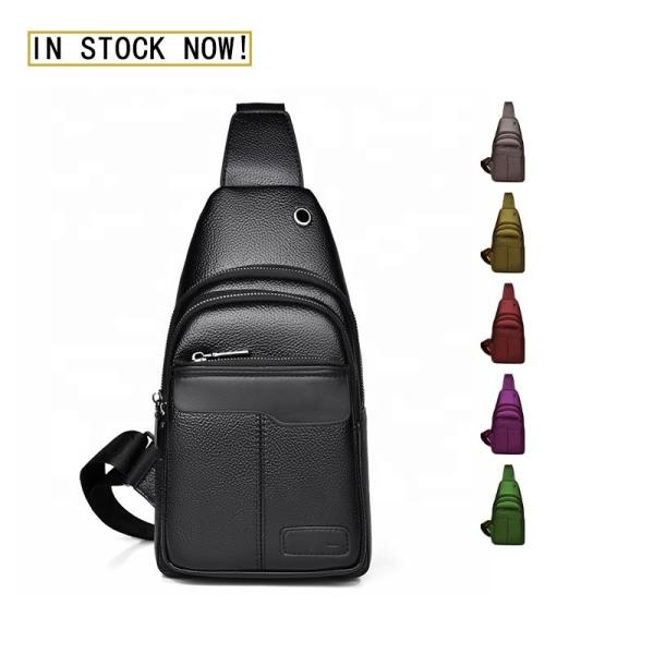 Buy cheap Unisex Fashion Sling Zipper Chest Bag Waterproof Crossbody Sport Bag Custom Logo from wholesalers