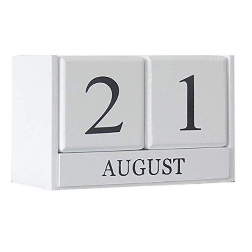 Wooden Calendar block