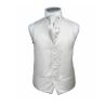 Buy cheap Fashion Formal Paisley Silver Best Waistcoat Men from wholesalers