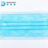 Buy cheap 9cm Nose Clip Blue Breathable Disposable Face Masks from wholesalers