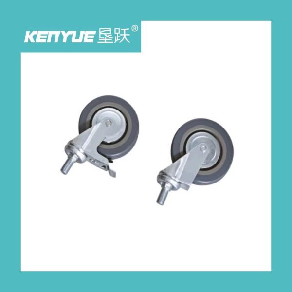 Buy cheap PU Industrial Hospital Castors With TPR Core Medical Castors For Cart from wholesalers