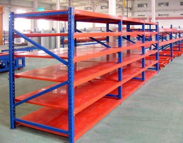 Buy cheap Durable Steel Medium Duty Shelving System Upright Frame For Warehouse Storage from wholesalers