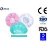 Buy cheap Clear Round Surgical Scrub Caps Food Industry Lightweight Blue Color 60x14cm from wholesalers