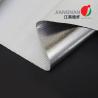 Buy cheap 18 Micron Aluminum Coated Fiberglass Fabric Flame Resistance from wholesalers