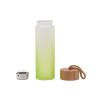 Buy cheap Portable Unbreakable Glass Water Bottle Borosilicate Glass Water Bottle With Bamboo Lid from wholesalers