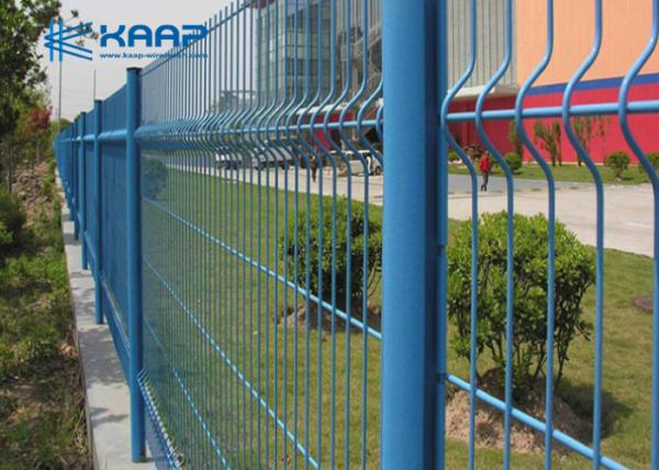 Buy cheap 3D Curved Welded Mesh Fencing PVC Coated Triangle Bending For House Garden from wholesalers