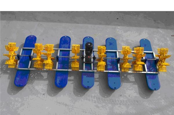 Buy cheap 4HP /3KW Paddle wheel aerator 8 impeller from wholesalers