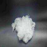 White Nontoxic Polyester Staple Fibers 51mm Solid Low Melting Short Fiber