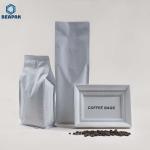Stand Up Zipper 500g Flat Bottom Packaging Coffee Bags