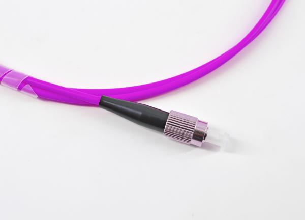 Buy cheap FC OM4 Fiber Optic Pigtail Single Mode With High Return Loss from wholesalers