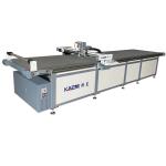 Blue Frame Silver Case 35mm Fabric Textile Garment Cut Parts Cutting Machine CAD
