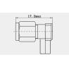 Buy cheap 2.4 Male Right Angle Stainless Steel Brass Material RF Coaxial Connector from wholesalers