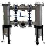 Water Treatment Stainless Steel 304/316L Water Filter Housing with Silicone Seal