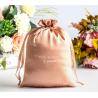 Buy cheap Customized Fabric Drawstring Gift Bags Silk Glosssy Satin Gift Packaging Bag For Clothes Jewellery Earring Underwear from wholesalers