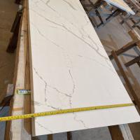 Buy cheap 93% Natural Quartz Powder 7% Resin Artificial Quartz Stone Slab 20mm product