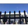 Buy cheap Customized Black Zinc Steel Metal Garrison Fence Panels Maintenance Free from wholesalers