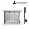 Buy cheap Anti Rust 6 Paintings 2866mm Bus Stop Shelter from wholesalers