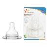 Buy cheap SGS Transparent Wide Neck Baby Silicone Nipple from wholesalers