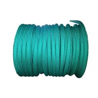 Buy cheap 72mm X 220 Meters Double Braid Polypropylene Rope Green Shock Absorbing product