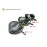 Buy cheap Natural Rubber Sany Concrete Pump Parts Accumulator Capsule from wholesalers