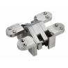 Buy cheap Modern 180 Degree Concealed Cross Steel Furniture Hinge For Framed Folding Kitchen Living Room Bedroom Bathroom Home Office from wholesalers