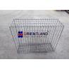 Buy cheap 4.0mm Welded Gabion Baskets / Gabion Spiral Wire Connection Galfan Coated from wholesalers