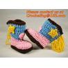 Buy cheap Baby Boy Girl Infant Knit Shoes Handmade Crochet Booties from wholesalers