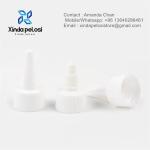 White Black Transparent PP Dispenser Oil Cap For Plastic Cosmetic Bottle