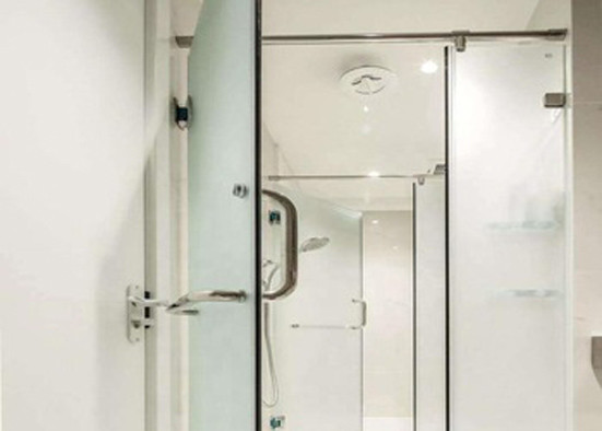 Custom Picture Frame Glass , Anti Reflection Outdoor Frosted Shower Glass