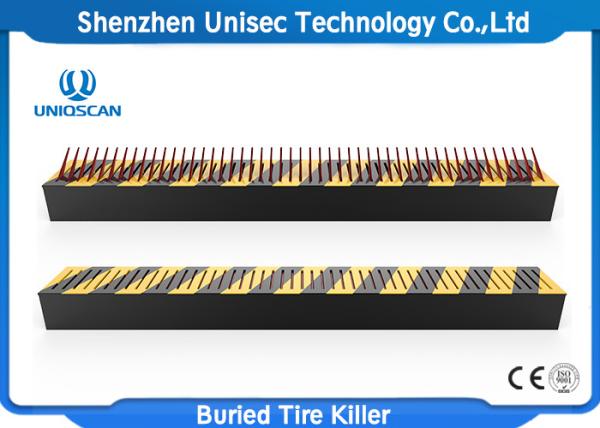 Buy cheap Uniqscan High Security Buried Parking Lot Tire Spikes / Spike Strips For Cars from wholesalers