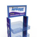 Hot Selling Supermarket Water Bottle Display Shelves Metal Wire Display Racks
