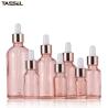Buy cheap Rose Gold Essential Oil Glass Dropper Bottles 60ml 80ml 18/410 Dropper from wholesalers