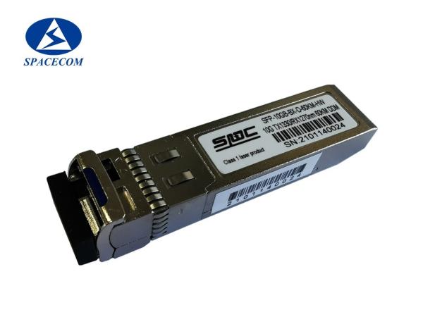 Buy cheap 60km Reach Bidi Optical Transceiver Hot pluggable SFP+ footprint from wholesalers
