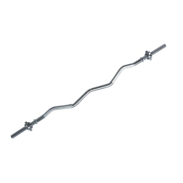 Buy cheap 120cm Weight Lifting Bars 50kg Super Curl Dumbbell Barbell Bar from wholesalers