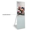 Buy cheap 50 Inch Portable Kiosk Stand Android Advertising Poster For Shopping Mall Supermarket from wholesalers