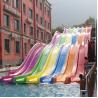 Buy cheap Resort Outdoor Adult And Kids Swimming Pool Water Play Slide Equipment from wholesalers