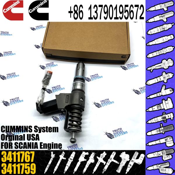 Buy cheap Engine Common rail injector 3411765 3652541 3652542 3411767 from wholesalers