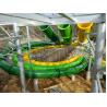 Buy cheap Theme Park Fiberglass Water Slide Customized Closed Tube Spiral FRP For Adult from wholesalers
