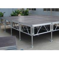 Buy cheap Outdoor Portable Performance Stage 0.4 To 2 M Height Corrosion Protection product