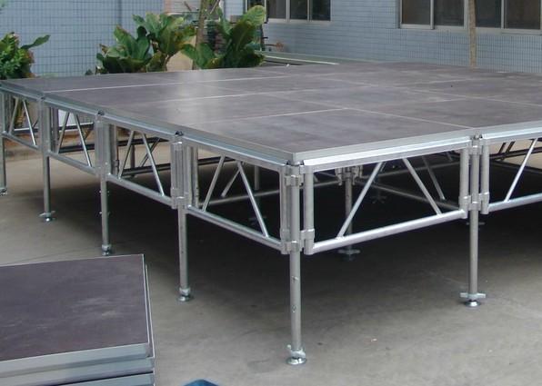 Buy cheap Outdoor Portable Performance Stage 0.4 To 2 M Height Corrosion Protection from wholesalers