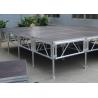 Buy cheap Outdoor Portable Performance Stage 0.4 To 2 M Height Corrosion Protection from wholesalers
